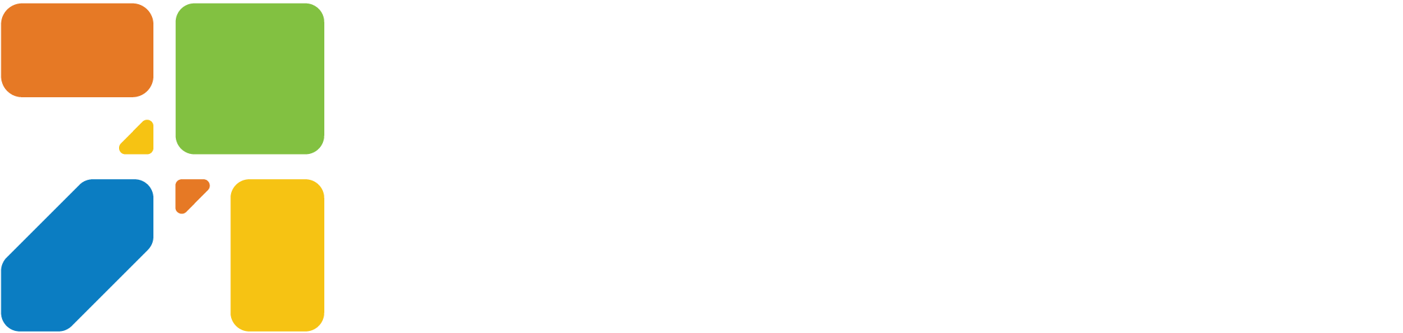 EL Logo - White Text